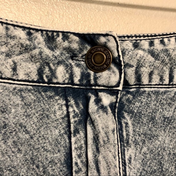 Mebon Machine Jeans Chambray Flare Skirt - Picture 2 of 6